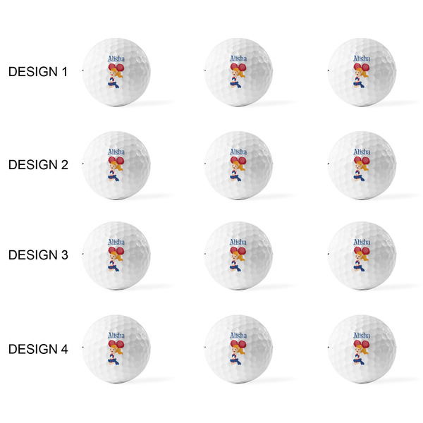 Cheerleader Golf Balls - Titleist - Set of 12 - APPROVAL