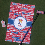 Cheerleader Golf Towel Gift Set (Personalized)