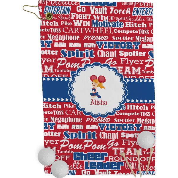 Cheerleader Golf Towel (Personalized)