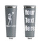 Cheerleader Grey RTIC Everyday Tumbler - 28 oz. - Front and Back