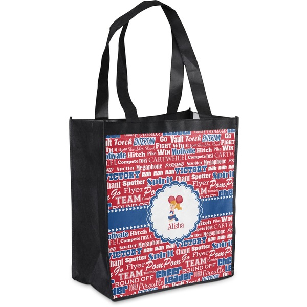 Custom Cheerleader Grocery Bag (Personalized)