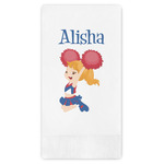Cheerleader Guest Towels - Full Color (Personalized)