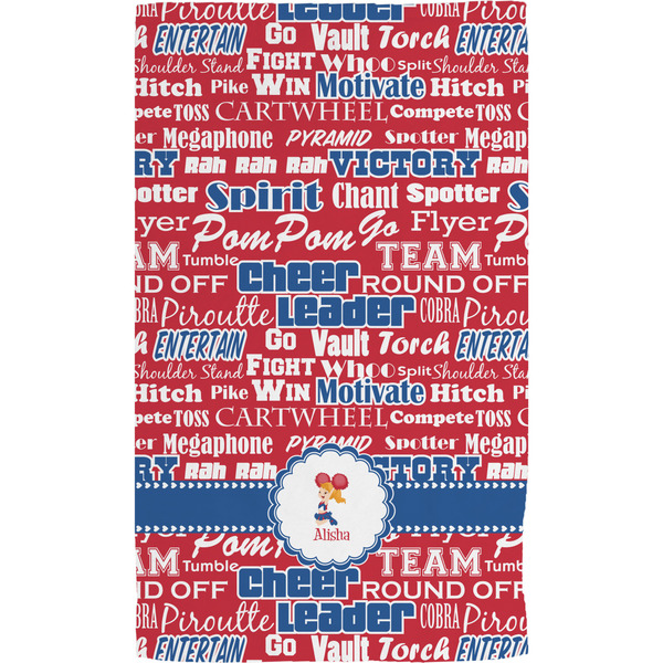 Cheerleader Hand Towel (Personalized) Full