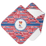 Cheerleader Hooded Baby Towel (Personalized)