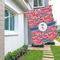 Cheerleader House Flags - Double Sided - LIFESTYLE