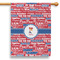 Cheerleader 28" House Flag (Personalized)