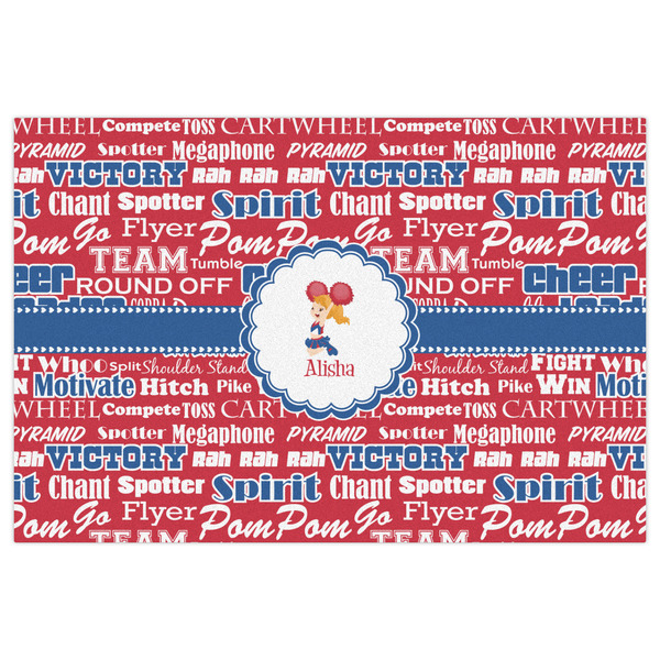 Cheerleader Indoor / Outdoor Rug - 4'x6' - Front Flat