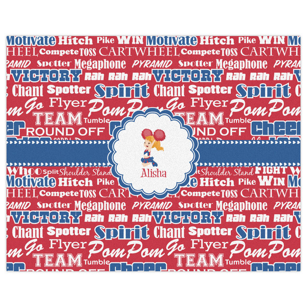 Cheerleader Indoor / Outdoor Rug - 8'x10' - Front Flat