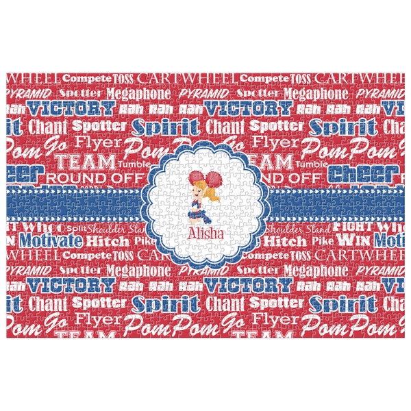 Custom Cheerleader Jigsaw Puzzle - 1000-piece (Personalized)
