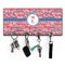 Cheerleader Key Hanger w/ 4 Hooks & Keys
