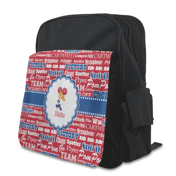 Custom Cheerleader Preschool Backpack (Personalized)