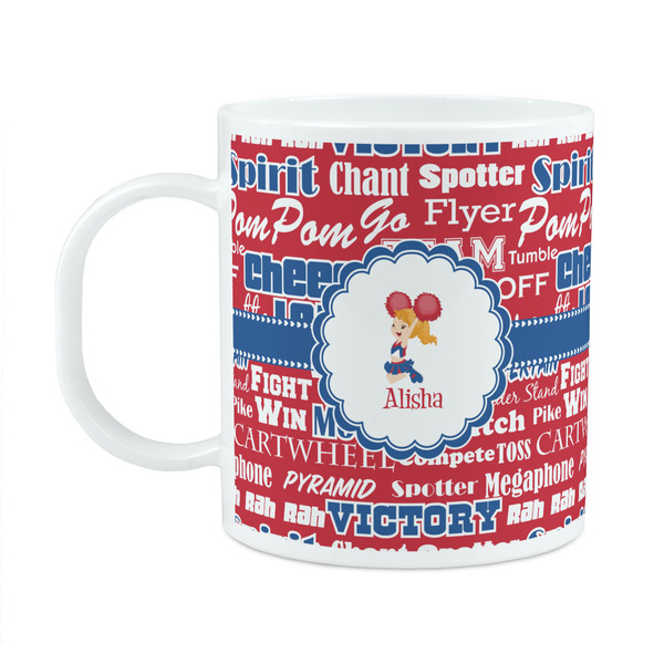 Custom Cheerleader Plastic Kids Mug (Personalized)