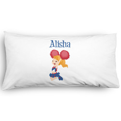 Cheerleader Pillow Case - King - Graphic (Personalized)