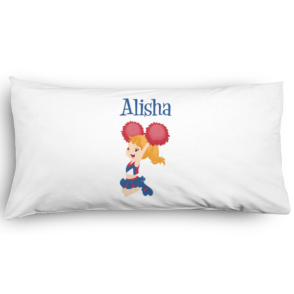 Custom Cheerleader Pillow Case - King - Graphic (Personalized)