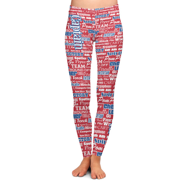 Custom Cheerleader Ladies Leggings - Extra Small (Personalized)
