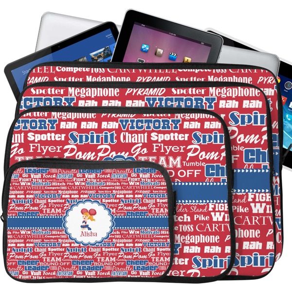 Cheerleader Laptop Case Sizes