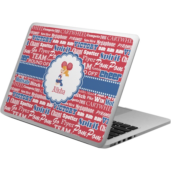 Custom Cheerleader Laptop Skin - Custom Sized (Personalized)