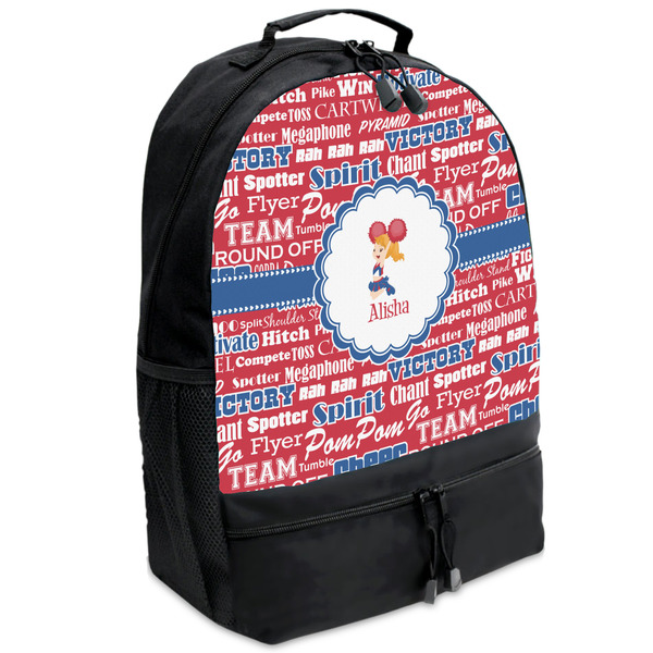 Custom Cheerleader Backpacks - Black (Personalized)