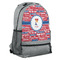 Cheerleader Large Backpack - Gray - Angled View