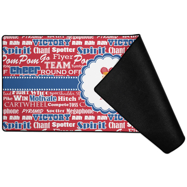Cheerleader Large Gaming Mats - FRONT W/ FOLD