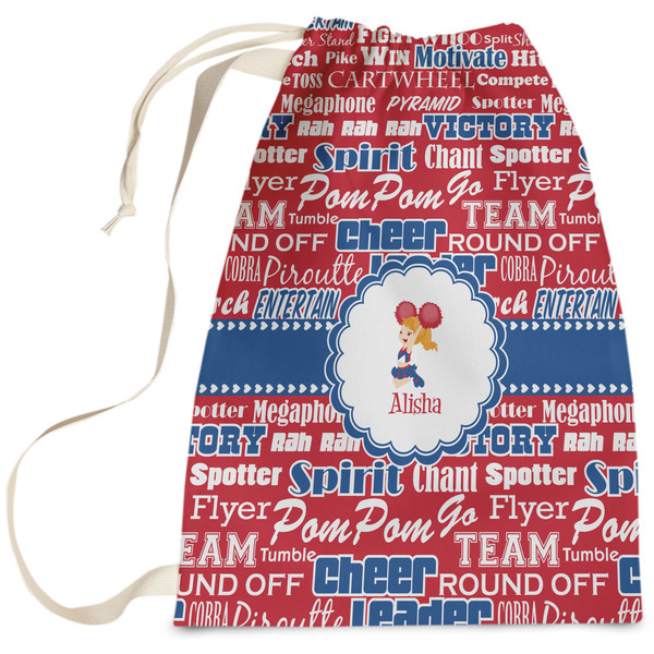 Custom Cheerleader Laundry Bag (Personalized)