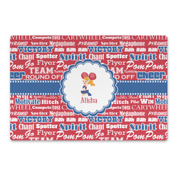 Cheerleader Large Rectangle Car Magnet (Personalized)