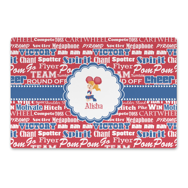 Custom Cheerleader Large Rectangle Car Magnet (Personalized)