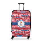 Cheerleader Suitcase - 28" Large - Checked w/ Name or Text
