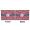 Cheerleader Large Zipper Pouch Approval (Front and Back)