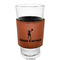 Cheerleader Laserable Leatherette Mug Sleeve - In pint glass for bar