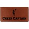 Cheerleader Leatherette Checkbook Holder - Single Sided (Personalized)