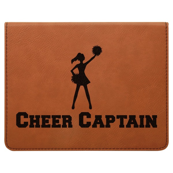 Cheerleader Leatherette 4-Piece Wine Tool Set Flat