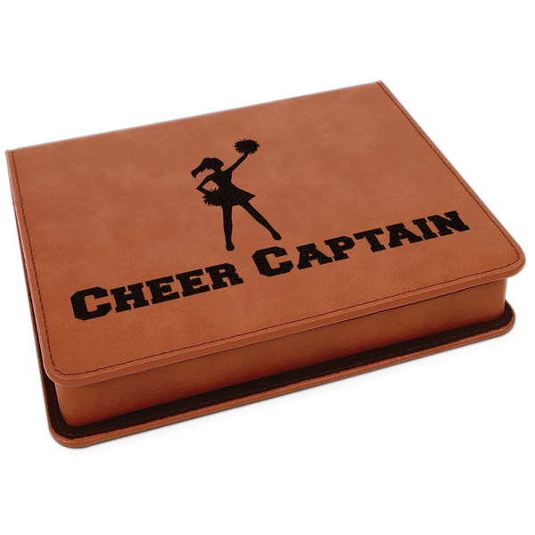 Custom Cheerleader Leatherette 4-Piece Wine Tool Set (Personalized)