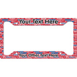 Cheerleader License Plate Frame (Personalized)
