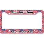 Cheerleader License Plate Frame - Style B (Personalized)