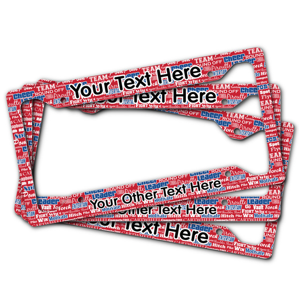 Cheerleader License Plate Frames - (PARENT MAIN)