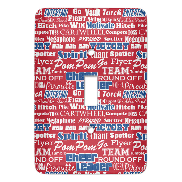 Custom Cheerleader Light Switch Cover