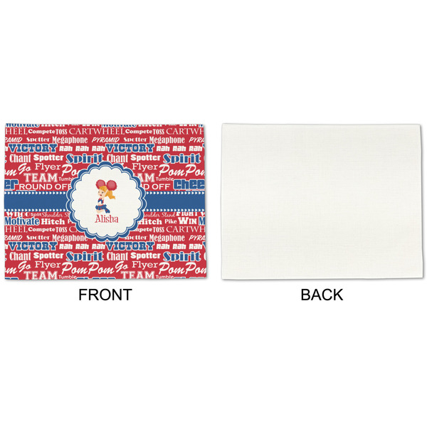 Cheerleader Linen Placemat - APPROVAL Single (single sided)