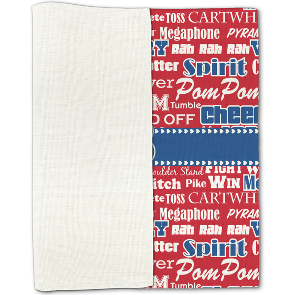 Cheerleader Linen Placemat - Folded Half
