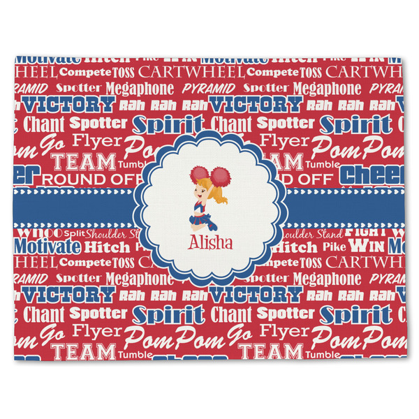 Cheerleader Linen Placemat - Front