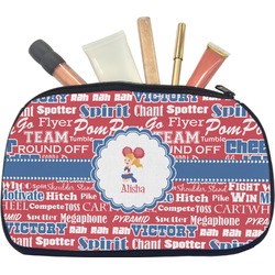 Cheerleader Makeup / Cosmetic Bag - Medium (Personalized)