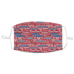 Cheerleader Adult Cloth Face Mask - XLarge