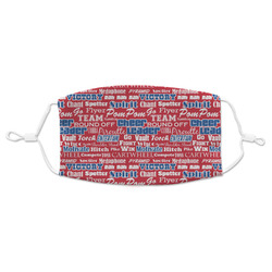 Cheerleader Adult Cloth Face Mask - Standard