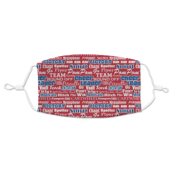 Custom Cheerleader Adult Cloth Face Mask - Standard