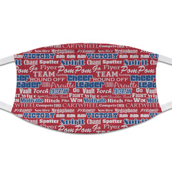 Cheerleader Cloth Face Mask (T-Shirt Fabric)
