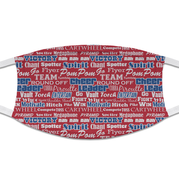 Custom Cheerleader Cloth Face Mask (T-Shirt Fabric)