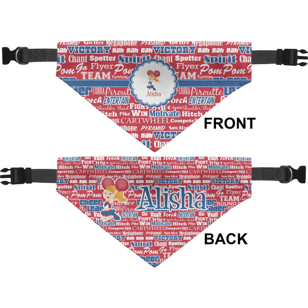 Cheerleader Medium Dog Bandana Approval