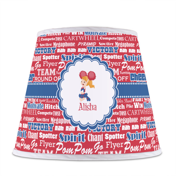 Cheerleader Poly Film Empire Lampshade - Front View