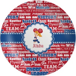 Cheerleader Melamine Plate (Personalized)