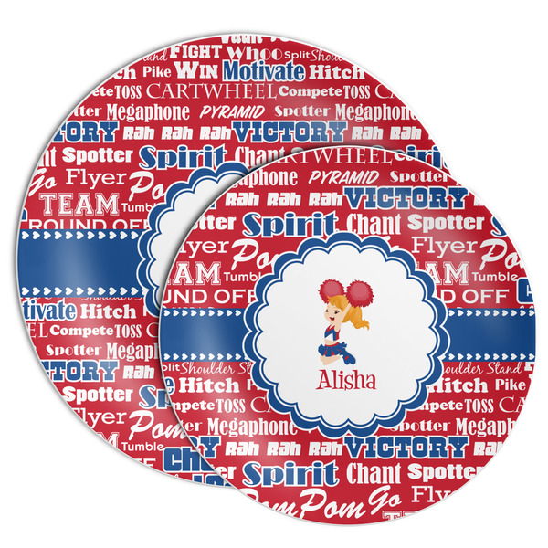 Cheerleader Melamine Plates - PARENT/MAIN
